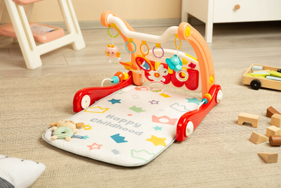 Музичка одалка Toyz Colors 2 во 1, подлога за игра, шарена