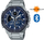Orë dore për meshkuj Casio Edifice Bluetooth ECB-950DB-2AEF Solar LCD, e argjendtë
