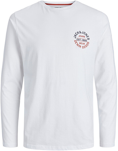 Maicë Jack&Jones JJMIKK Regular Fit 12235747 White
