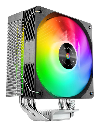 Ftohës CPU Mars Gaming MCPU-X4ARGB, 154mm, ARGB, i zi