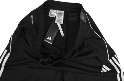 Pantallona sport për kalamaj adidas Tiro 23 League Jr HS7230, të ngushta, me rrip elastik, të zeza