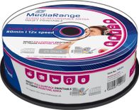 Disqe bosh MediaRange MR224 CD R, 700MB, 80 minuta, 25 copë