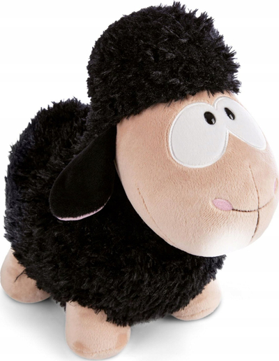 Lodër pelushi Nici Black Sheep Medium, dele, 35cm, e zezë