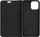 Kllëf telefoni LUNA Book Carbon për Xiaomi Redmi 13C, me kapak që paloset, me magnet, i zi