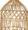 Llambë tavoline Atmosphera Milou Rattan, 55 cm e lartë, E27 40W, bezhë