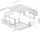 Kabinet i varur Lanberg 19" 4U
