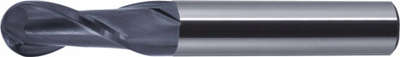 Freza fundore karbide FANAR X-MILL B230, 2mm, 2 tehe, vjollcë e hirët