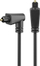 Kabllo optike audio Goobay Toslink, 2m, kënd 90° rrotullues, e zezë