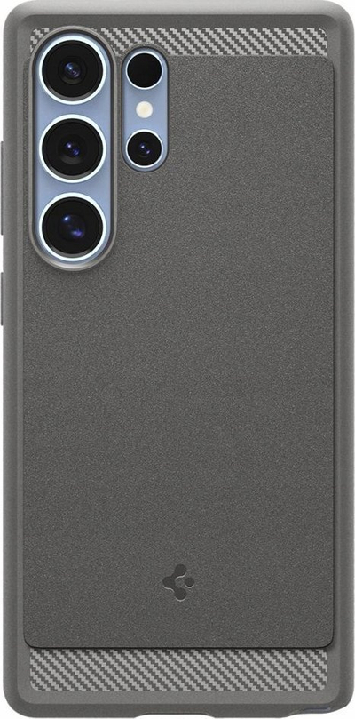 Kapak telefoni Spigen Rugged Armor MagSafe, Samsung Galaxy S25 Ultra, Marble Gray