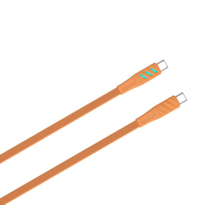 Kabllo karikimi USB C Havit CB6254, 1m, portokalli