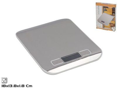 Peshore kuzhine Kiwi Kitchen&Go, dixhitale, 5kg, argjendtë