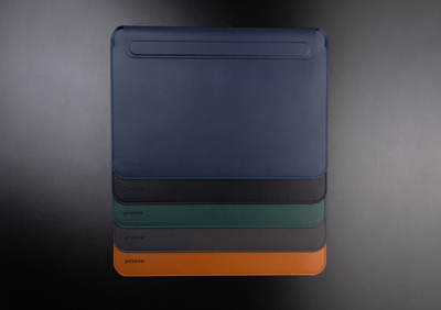 Mbështjellëse Leather Sleeve për MacBook Proove 15.4″ / 16.2″, e zezë