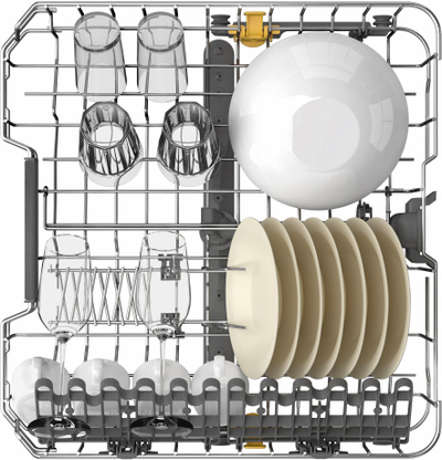 Enëlarëse e integruar Whirlpool WH6IC16B4M6T0, klasa C, e zezë