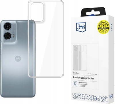 Заштитна маска за телефон 3MK Clear Case за Motorola Moto E14 G04 G24 Power G24, проѕирна