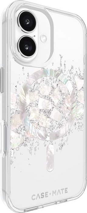 Mbulese telefoni Case-Mate Karat MagSafe për iPhone 16, transparente, gold
