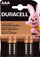 Bateri Duracell Basic, AAA / R03, 4 copë