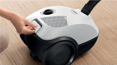 Fshesë me korent Bosch Serie 2 BGLS2LW1, motor i fortë, e vogël në trup, e bardhë