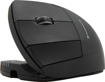 Maus ergonomik Contour Design Unimouse Left Hand, wireless, për dorën e majtë, gri