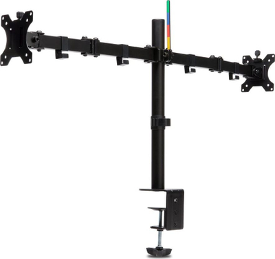 Krah monitori dopio Kensington SmartFit Ergo Dual Extended, për deri 32", metalik i zi