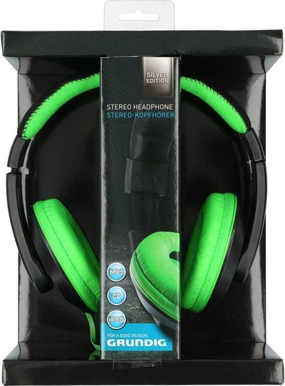 Слушалки над уво Grundig Over-Ear, 40 mm, 3.5 mm, розова