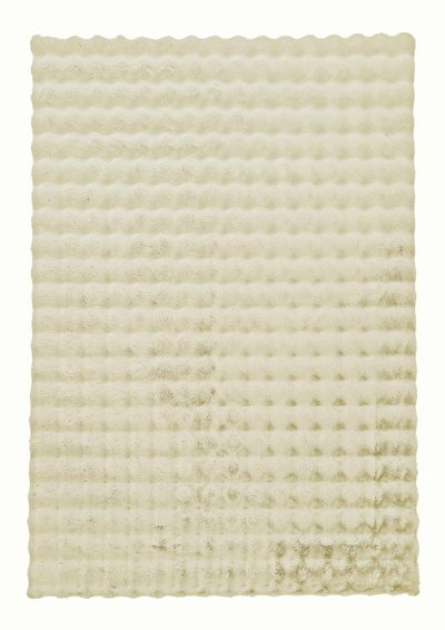 Tapet PAOPAO FUR, 160x230 cm, poliester, krem