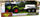 Traktor lodër LEAN Toys Farm Tractor, me rimorkio, jeshil