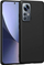Këllëf silikoni Mocco Ultra Slim Soft Matte për Xiaomi 12T 5G 12T Pro 5G, 0.3mm, i zi