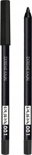 Laps sysh Pupa Extreme Kajal 001, 1.6g, i zi shumë intensiv