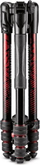 Tripod Manfrotto Befree Advanced Twist Aluminium Kit, kokë RC2, alumini, i kuq