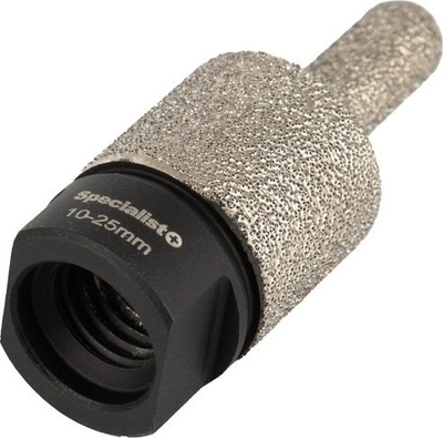Freza diamant Specialist 11/2-9606, Ø10–25mm, fije M14, ngjyrë argjendi