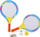 Set raketash për kalamaj Sportox Kids Artyk, 50 cm, shumëngjyrësh