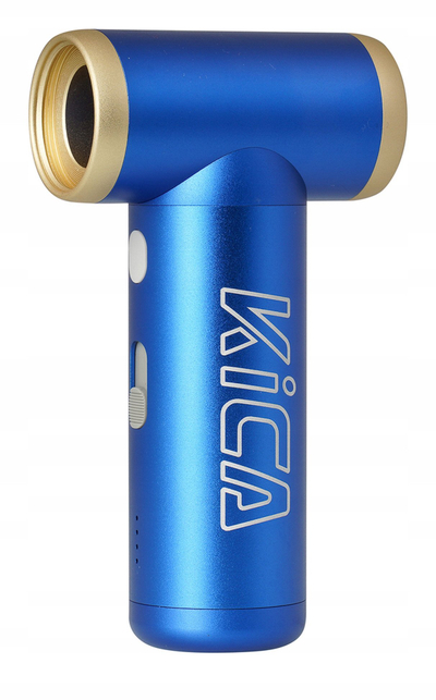 Fshesë me ajër KiCA Jetfan 2S, punon për shumë gjëra, me bateri, blu