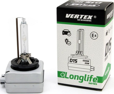 Llambë xenon AMIO D1S LongLife, 5500K, 35W, e bardhë