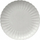 Pjatë e sheshtë Secret de Gourmet Romy, porcelan, 27 cm, e bardhë