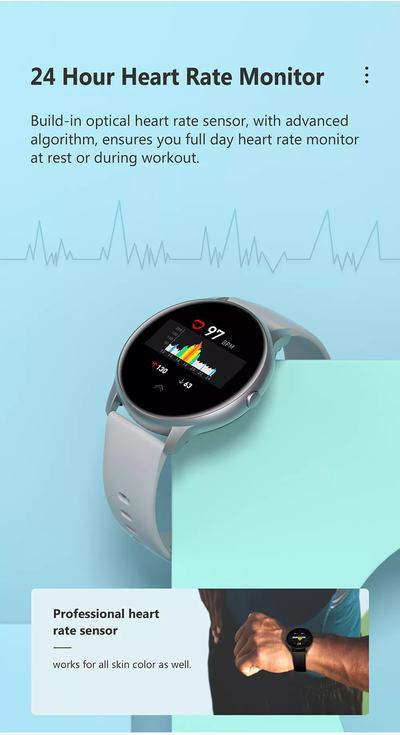 Orë e mençur Xiaomi Imilab KW66, e zezë