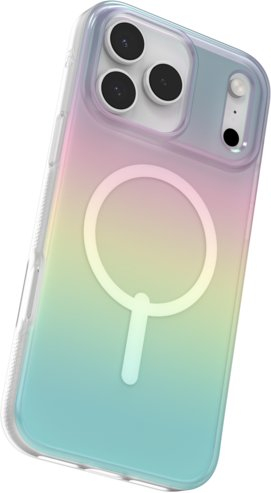 Mbështjellës telefoni ZAGG Milan Snap për iPhone 17 Pro Max, rezistent ndaj rënieve 4m, kompatibil me MagSafe, shumëngjyrësh iridescent