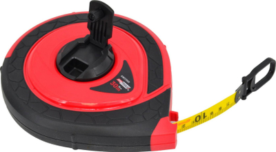 Metër çeliku Steel Tape Measure, 20m, kasetë ABS, shumëngjyrëshe
