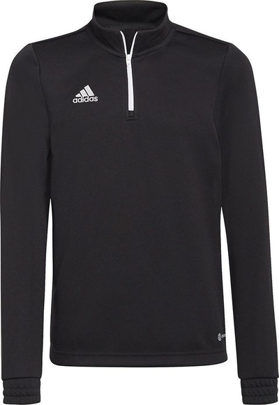 Bluzë sportive për kalamaj Adidas Entrada 22 Training Top Y H57547, 140 cm, e zezë
