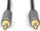 Kabllo audio Digitus DB-510110-018-S, Jack 3.5mm në Jack 3.5mm, 1.8m, e zezë