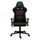 Karrige gaming Huzaro Force 6.3 RGB Mesh, shpina 180°, drita LED RGB, e zezë