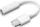 Adapter USB-C, Jack 3.5 mm, i bardhë