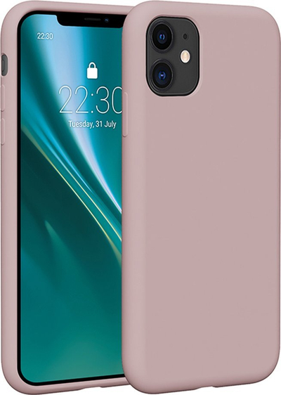 Këllëf Etteri Silicone Case për iPhone 11, rozë
