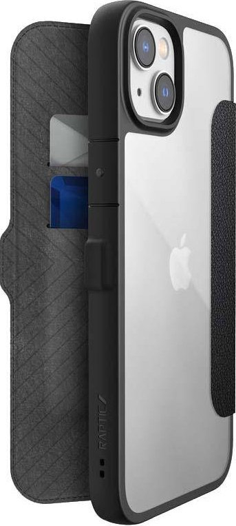 Флип маска X-Doria Raptic Urban Folio, за iPhone 14 Plus, црна
