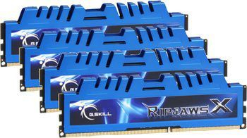 Memorie G.Skill RipjawsX, DDR3, 32 GB, 2400 MHz, CL11, F3-2400C11Q-32GXM