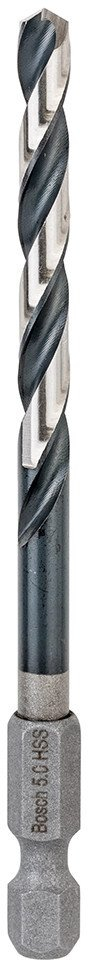 Spiral metalik Bosch 2608577573, HSS G, 5 mm, gri