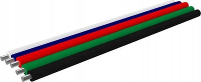 Kabllo RGBW TLWY TLWY5050, 5x0.50mm², 1m, shumëngjyrëshe