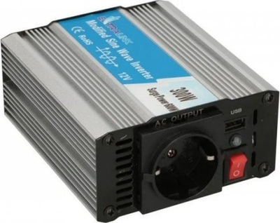 Inverter makine Extralink OPIM-300W, 12V n’ 230V, 300W, metalik