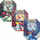 Set letra Pokémon TCG Paldea Partners Tin Bundle, 3 kuti metalike, Scarlet &amp; Violet, shumëngjyrësh