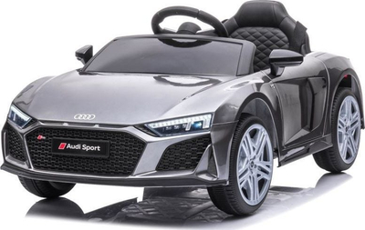 Veturë elektrike për fëmijë Audi R8 A300, 12V, telekomandë, argjend