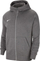 Duks për fëmijë Nike Park 20 Fleece FZ, M (137-147cm), i hirtë